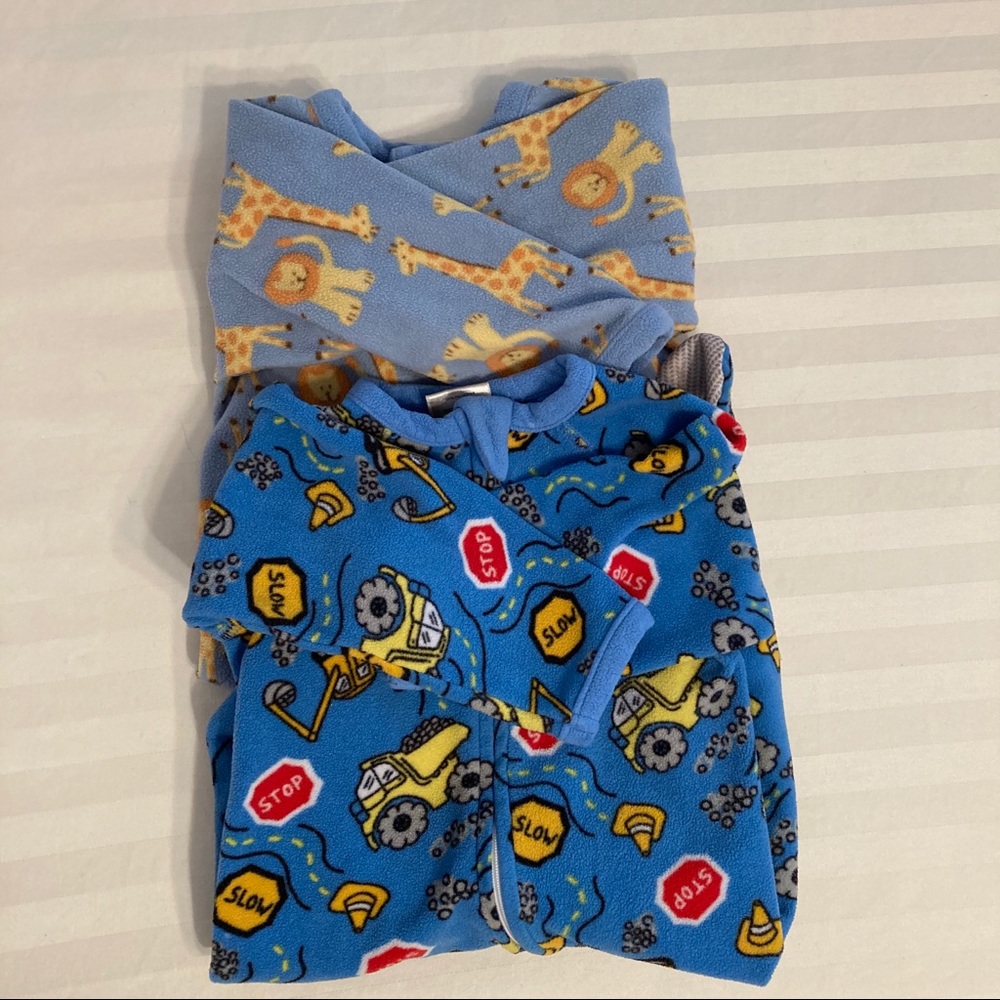 Fleece sleepers 12m